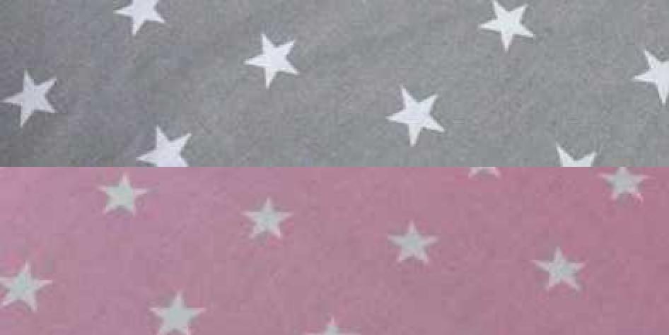 Сменная наволочка на подушку для беременных цвета: Звезды комби серо-розовые